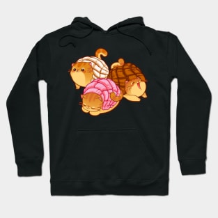 Kawaii Concha Cats Hoodie